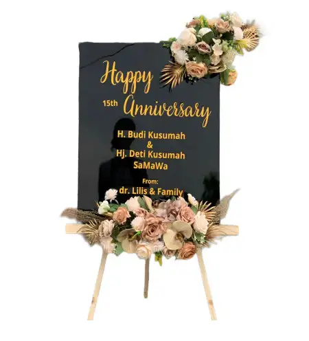 Papan Bunga Akrilik Singorejo