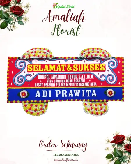 Papan Bunga Ucapan Selamat Singorejo